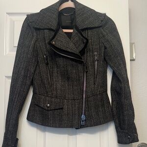 Gorgeous BELSTAFF wool detailed jacket 38 4 XS